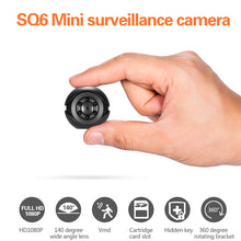 Load image into Gallery viewer, SQ6 Mini Camera 1080P Security Camcorder